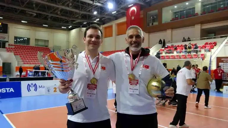 Baba-Oğul Avrupa ParaVolley Şampiyonu