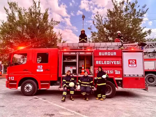 Burdur İtfaiyesi 503 Olayda Can Kurtardı!