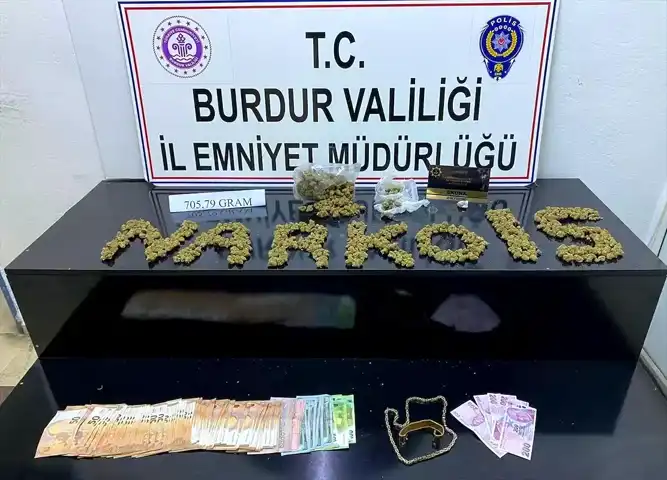 Burdur'da Uyuşturucu Operasyonu: Şüpheli Tutuklandı